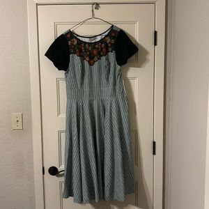 Eshakti size 14 fit and flare Dress